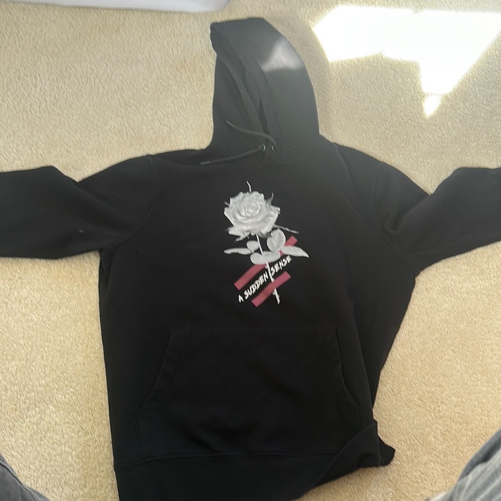Very fuzzy , warm hoodie